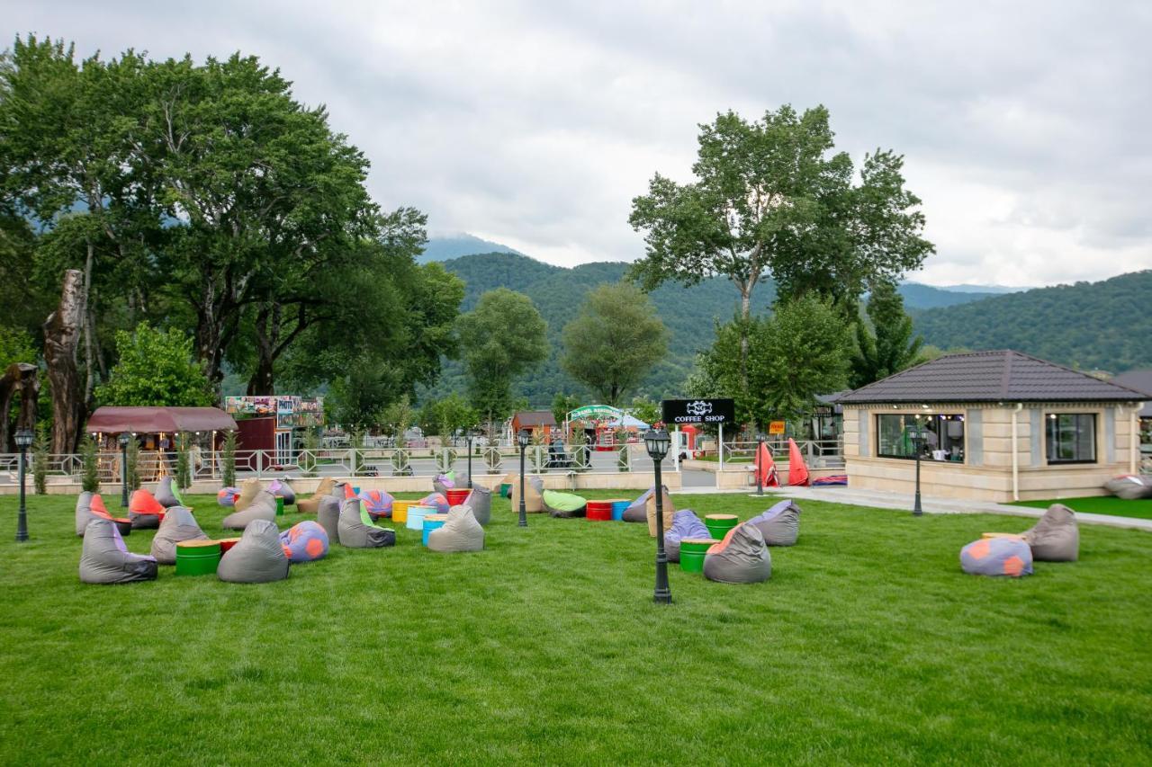 Nohur Hotel Gabala Nohurqislaq Exterior foto