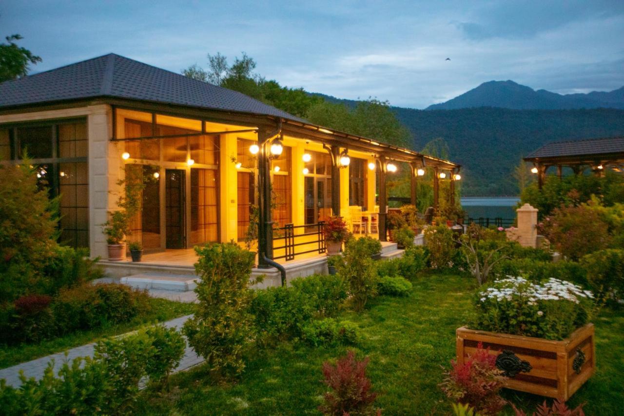 Nohur Hotel Gabala Nohurqislaq Exterior foto