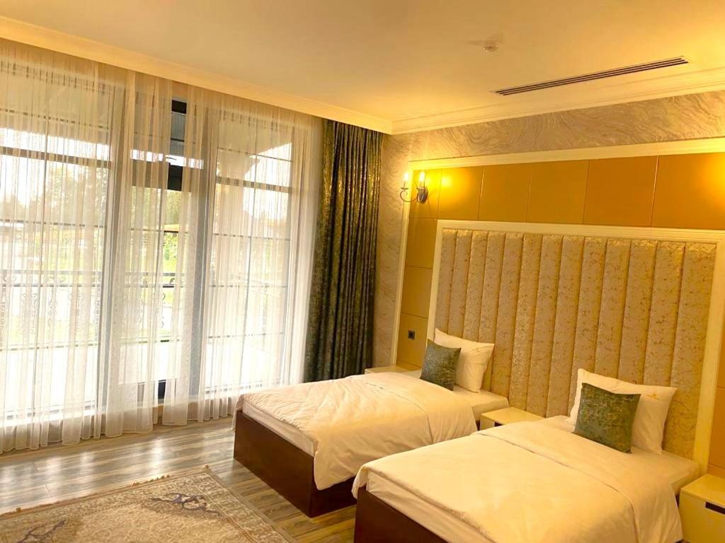 Nohur Hotel Gabala Nohurqislaq Exterior foto